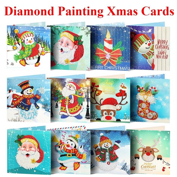 elk diamond drawing cross stitch resin 8pcs postcard christmas card diamond painting cartoon creative santa claus snowman diy
elk diamond drawing cross stitch resin 8pcs postcard christmas card diamond painting cartoon creative santa claus snowman diy
