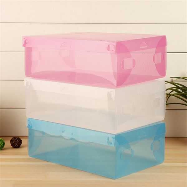 1pcs diy folding shoebox clamshell shoes storage box transparent boots organize colored plastic finishing box
1pcs diy folding shoebox clamshell shoes storage box transparent boots organize colored plastic finishing box