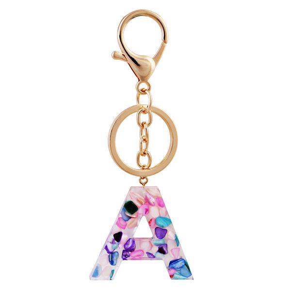 2020 new creative 26 initials letter pendant temperament key chain acrylic a to z keyrings car key ring simple cute party, Silver
2020 new creative 26 initials letter pendant temperament key chain acrylic a to z keyrings car key ring simple cute party, Silver