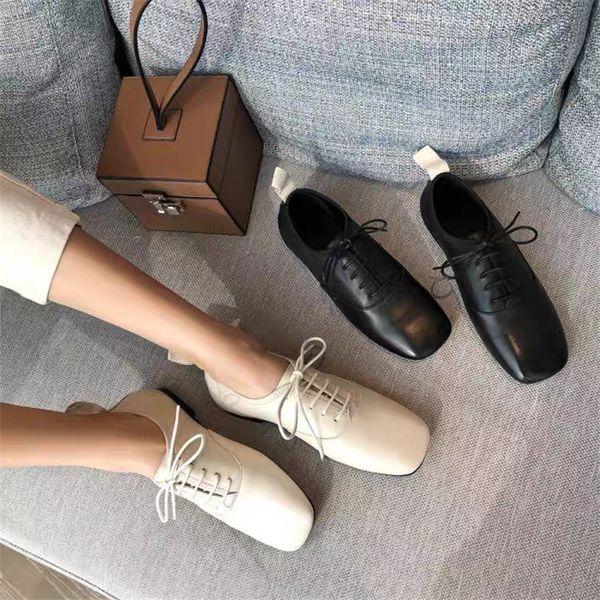 luxury designer women flat shoes genuine leather lady loafers square toes lace up loafers dress shoes ing, Black
luxury designer women flat shoes genuine leather lady loafers square toes lace up loafers dress shoes ing, Black