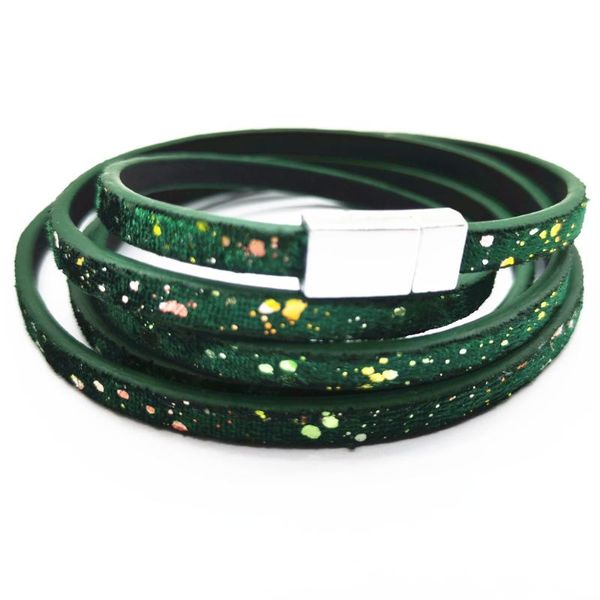 cuff green black ethnic bohemian bracelets magnet leather boho women fashion girl female jewelry national style, White
cuff green black ethnic bohemian bracelets magnet leather boho women fashion girl female jewelry national style, White