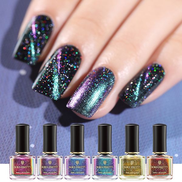 born pretty cat eye double lines nail polish 6ml chameleon 3d glitter nails polish holographic nail set black base need
born pretty cat eye double lines nail polish 6ml chameleon 3d glitter nails polish holographic nail set black base need