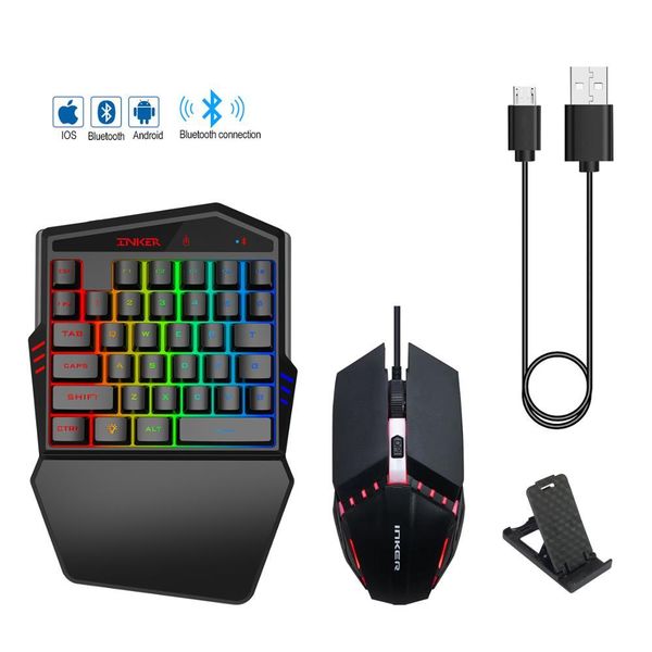 35 key single hand gaming keyboard usb wired keyboard & gaming mouse bluetooth gaming converter / bluetooth keyboard mouse combo
35 key single hand gaming keyboard usb wired keyboard & gaming mouse bluetooth gaming converter / bluetooth keyboard mouse combo