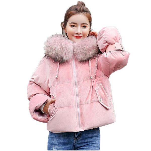 2019 new short winter jacket women thickening warm outerwear parkas female cotton padded loose coats hooded g039, Black
2019 new short winter jacket women thickening warm outerwear parkas female cotton padded loose coats hooded g039, Black
