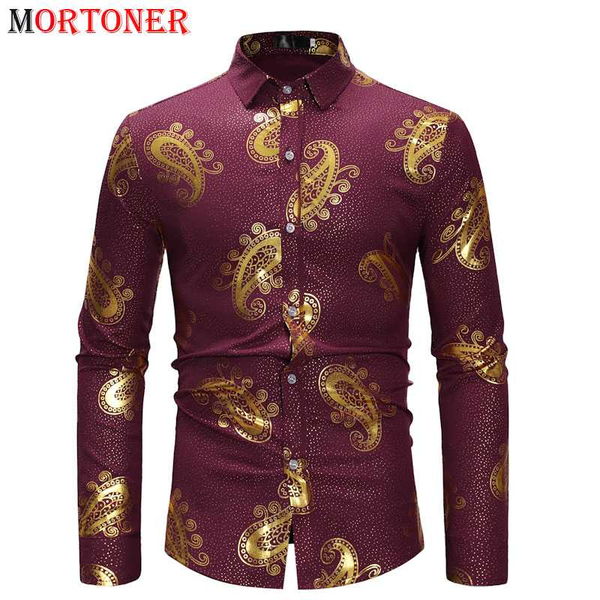 wine red paisley bronzing luxury shirt men 2020 brand new slim fit button down dress shirts wedding party social chemise homme, White;black
wine red paisley bronzing luxury shirt men 2020 brand new slim fit button down dress shirts wedding party social chemise homme, White;black