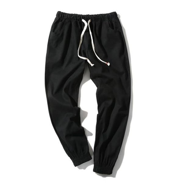 men's pants mens designer solid fashion plus size casual drawstring pencil street styles teenager, Black
men's pants mens designer solid fashion plus size casual drawstring pencil street styles teenager, Black