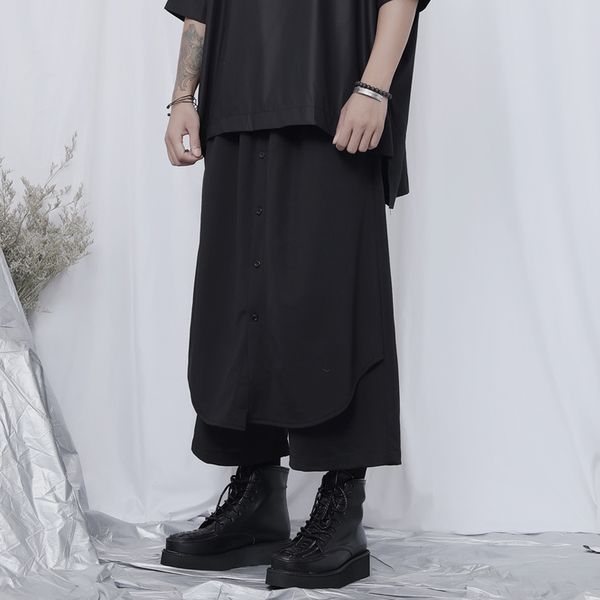 incerun men pants punk style personality casual solid color joggers skirts trousers men streetwear loose irregular pants s-5xl, Black
incerun men pants punk style personality casual solid color joggers skirts trousers men streetwear loose irregular pants s-5xl, Black