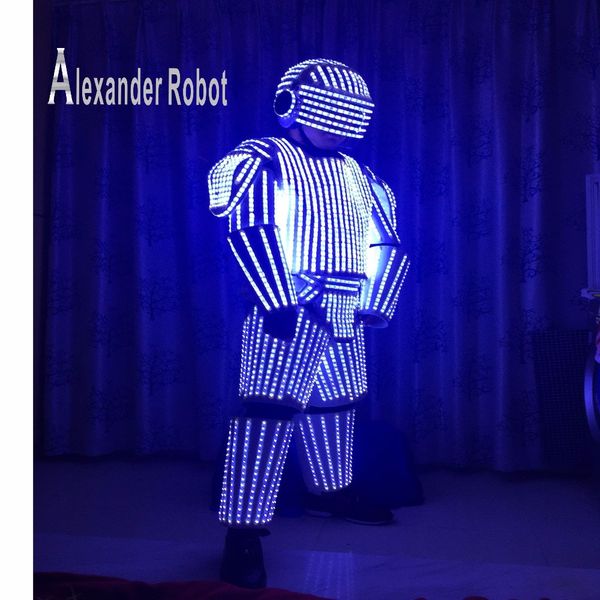 white led costume /led clothing/light suits/ led robot suits/ white robot, Black;red
white led costume /led clothing/light suits/ led robot suits/ white robot, Black;red