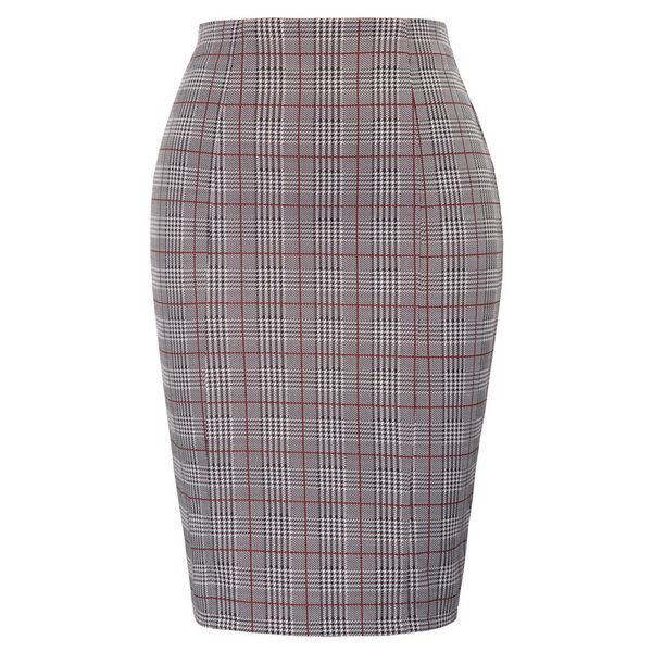 pencil skirt women skirts size plus office ladies skirt high waist swallow gird pattern hips wrapped bodycon skirt classic fashion mini, Black
pencil skirt women skirts size plus office ladies skirt high waist swallow gird pattern hips wrapped bodycon skirt classic fashion mini, Black