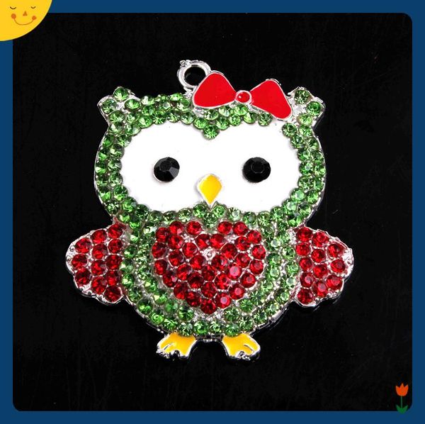 doluo chlidren jewelry 42*46mm 10pcs zice alloy owl rhinestone pendants for chunky beads necklace bracelet making charm, Silver
doluo chlidren jewelry 42*46mm 10pcs zice alloy owl rhinestone pendants for chunky beads necklace bracelet making charm, Silver