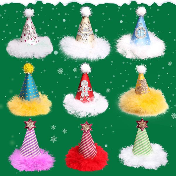 baby girl christmas hat barrettes xmas hat hair clip kids red stripe hat barrettes snowman snowflake hair accessory, Slivery;white
baby girl christmas hat barrettes xmas hat hair clip kids red stripe hat barrettes snowman snowflake hair accessory, Slivery;white