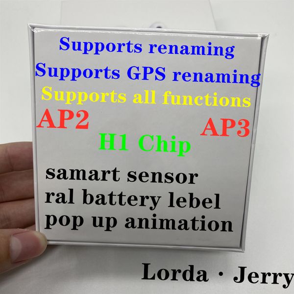 h1 chip air ap3 pro ap2 tws gen 2 pods pop up window bluetooth heaset auto paring wireless charging case earbuds gps rename earphone
h1 chip air ap3 pro ap2 tws gen 2 pods pop up window bluetooth heaset auto paring wireless charging case earbuds gps rename earphone