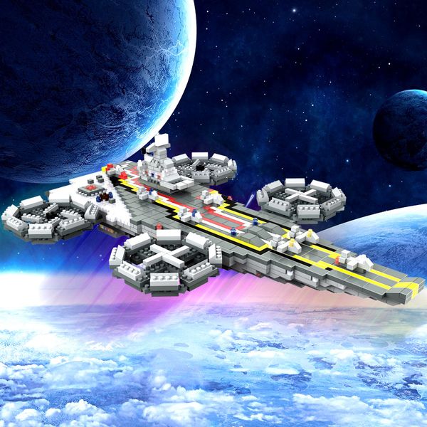 small particle assembly block diy aircraft carrier spacecraft puzzle children's toys
small particle assembly block diy aircraft carrier spacecraft puzzle children's toys