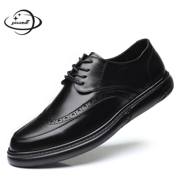 mens dress shoes spring autumn male leather shoes lace-up round toe business carved wear-resisting brogue man h64, Black
mens dress shoes spring autumn male leather shoes lace-up round toe business carved wear-resisting brogue man h64, Black