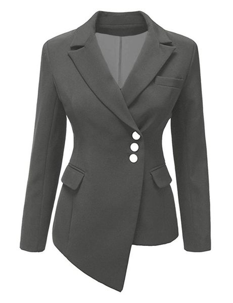 2018 woman blazer office jacket suit female elegant suit button woman autumn winter blazer jacket formal slim fit, White;black
2018 woman blazer office jacket suit female elegant suit button woman autumn winter blazer jacket formal slim fit, White;black