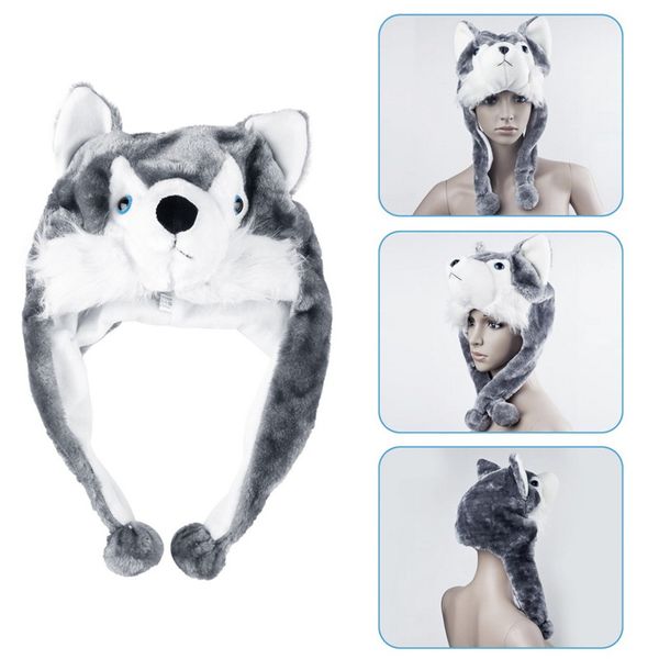 1 pcs fashion handmade animal style soft cartoon wolf cute fluffy plush kids hat cap
1 pcs fashion handmade animal style soft cartoon wolf cute fluffy plush kids hat cap