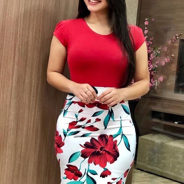 woman dresses women clothing women short sleeve elegant office work floral print formal bodycon pencil good quality designer clothes, Black;gray
woman dresses women clothing women short sleeve elegant office work floral print formal bodycon pencil good quality designer clothes, Black;gray