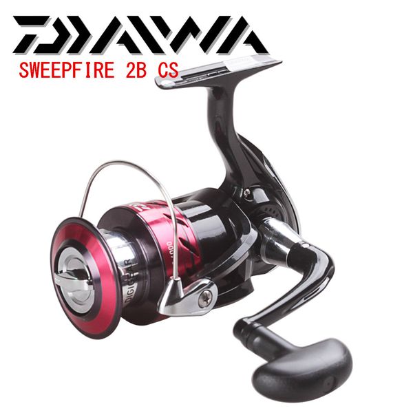 daiwa sweepfire 2b cs spinning fishing reel 1500-4000 size 2+1bb with aluminium spool 2kg-6kg abs & metal fishing trackle reel
daiwa sweepfire 2b cs spinning fishing reel 1500-4000 size 2+1bb with aluminium spool 2kg-6kg abs & metal fishing trackle reel