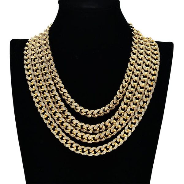 hip hop micro zircon-encrusted cuba chain long-lasting color 12mm men's necklace hip hop jewelry, Silver
hip hop micro zircon-encrusted cuba chain long-lasting color 12mm men's necklace hip hop jewelry, Silver