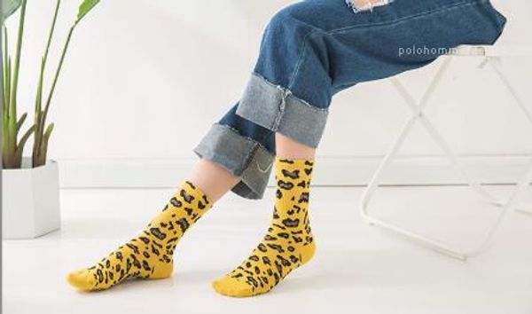 socks cotton spring summer college style sock womens leopard print sock female pile socks middle tube, Black;white
socks cotton spring summer college style sock womens leopard print sock female pile socks middle tube, Black;white