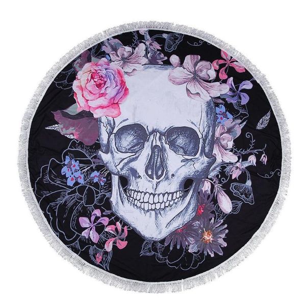 150cm sugar skull round beach towel floral tassel hanging tapestry yoga mat picnic blanket tablecloth microfiber bath tower
150cm sugar skull round beach towel floral tassel hanging tapestry yoga mat picnic blanket tablecloth microfiber bath tower