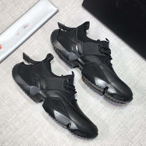 luxury designer sneaker platform trainers suede calfskin shoes mens womens leisure shoes genuine leather fashion color with box c14 01, Black
luxury designer sneaker platform trainers suede calfskin shoes mens womens leisure shoes genuine leather fashion color with box c14 01, Black