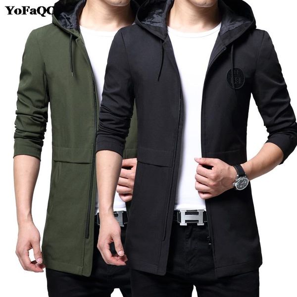 new autumn winter jacket trench men's casual fashion hooded jackets trench coat men's business casual coats jackets men, Tan;black
new autumn winter jacket trench men's casual fashion hooded jackets trench coat men's business casual coats jackets men, Tan;black