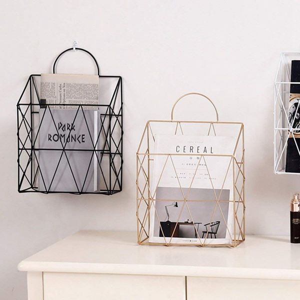 magazine holder hanging wall mounted newspaper periodical book document file organizer basket metal shelf storage container di
magazine holder hanging wall mounted newspaper periodical book document file organizer basket metal shelf storage container di