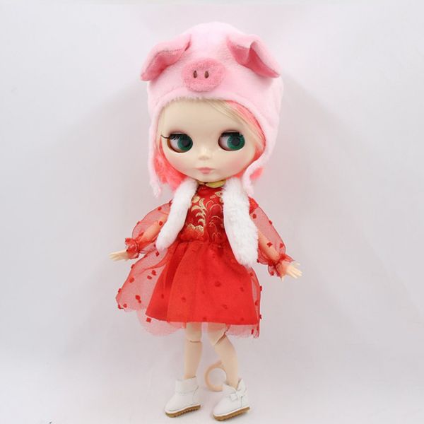 cute red gauzy dress white cappa pink hat for blythe doll or 12inch girl dolls clothing accessories
cute red gauzy dress white cappa pink hat for blythe doll or 12inch girl dolls clothing accessories