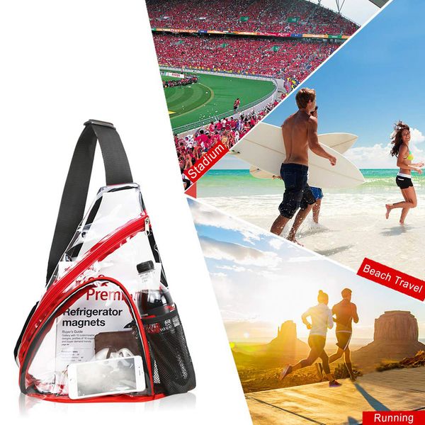 mens women's transparent clear pvc chest bags handbag shoulder crossbody bags travel sports
mens women's transparent clear pvc chest bags handbag shoulder crossbody bags travel sports