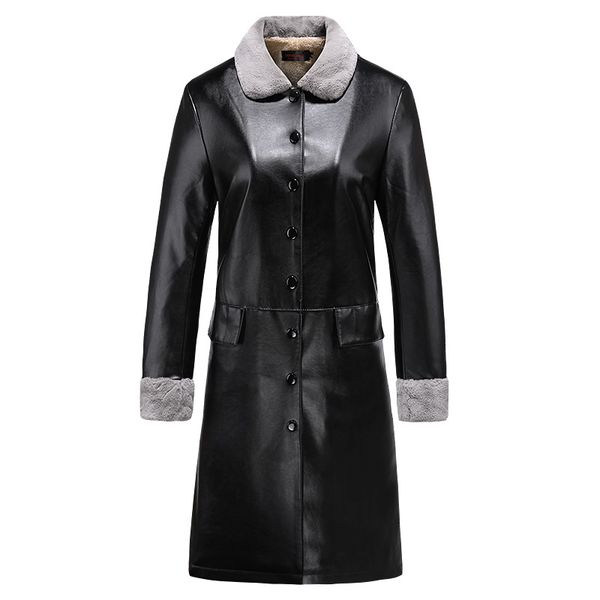 changniu women long leather jackets pu 3 colors black red deep green faux fur inside winter warm full sleeve women long jackets
changniu women long leather jackets pu 3 colors black red deep green faux fur inside winter warm full sleeve women long jackets