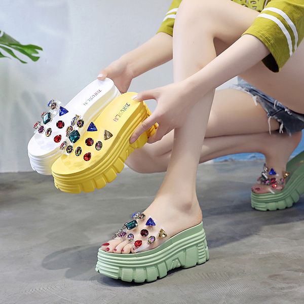 high-heeled shoes lady mules for women 2020 increased internal ladies' slippers pantofle platform slides heels new flat, Black
high-heeled shoes lady mules for women 2020 increased internal ladies' slippers pantofle platform slides heels new flat, Black