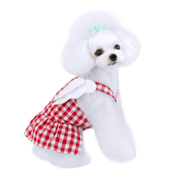 pet dress dog cotton angel lattice princess style breathable skirt puppy summer clothing apparel costume
pet dress dog cotton angel lattice princess style breathable skirt puppy summer clothing apparel costume