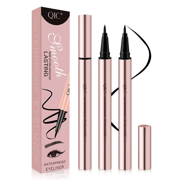 waterproof black liquid eyeliner pencil big eyes makeup long-lasting eye liner pen make up smooth fast dry eye cosmetic tool
waterproof black liquid eyeliner pencil big eyes makeup long-lasting eye liner pen make up smooth fast dry eye cosmetic tool