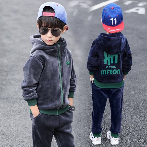 new fashion sets baby boys tracksuits autumn long sleeve letter hoodie knit 2pcs suits children clothing toddler thick outfits, White
new fashion sets baby boys tracksuits autumn long sleeve letter hoodie knit 2pcs suits children clothing toddler thick outfits, White