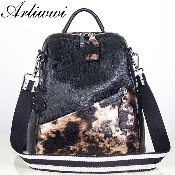 arliwwi brand designer genuine leather backpack functional patchwork shiny real cow leather back bags new
arliwwi brand designer genuine leather backpack functional patchwork shiny real cow leather back bags new