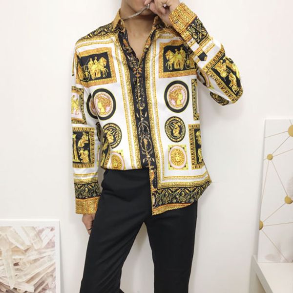 2020 copy big brand new designer печать цвет мужчины рубашка big brand designer medusa рубашка hip hop bermuda бесплатная доставка, White;black
2020 copy big brand new designer печать цвет мужчины рубашка big brand designer medusa рубашка hip hop bermuda бесплатная доставка, White;black