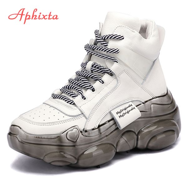aphixta 8.5 cm platform sneakers height increasing chunky high sneakers women bling bear sole warm winter sport shoes female, Black
aphixta 8.5 cm platform sneakers height increasing chunky high sneakers women bling bear sole warm winter sport shoes female, Black