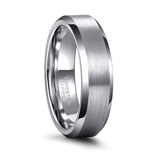 tungsten carbide engagement ring brushed beveled edge polished wedding finger ring for men women ll@17, Golden;silver
tungsten carbide engagement ring brushed beveled edge polished wedding finger ring for men women ll@17, Golden;silver