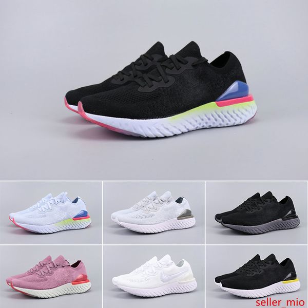 epic react v2 s0uth men and women knit flying breathable mesh white running shoes high elastic technology bubble buffer sneakers 
epic react v2 s0uth men and women knit flying breathable mesh white running shoes high elastic technology bubble buffer sneakers