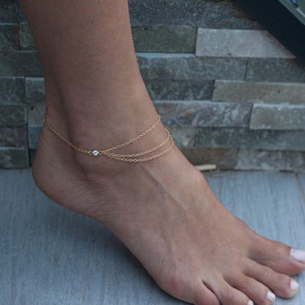 new fashion gold multi-layer shiny rhinestone chain anklets elegant anklet bracelet women beach party club foot jewelry, Red;blue
new fashion gold multi-layer shiny rhinestone chain anklets elegant anklet bracelet women beach party club foot jewelry, Red;blue