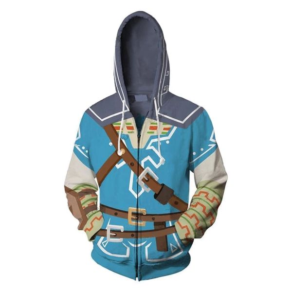 the of zelda hoodie breath of the wild link green blue 3d print zipper hoodies sweatshirts cosplay hooded coat jacket, Black
the of zelda hoodie breath of the wild link green blue 3d print zipper hoodies sweatshirts cosplay hooded coat jacket, Black