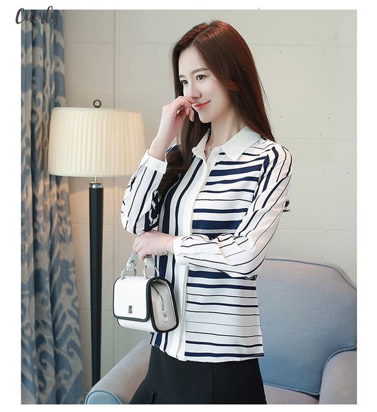 new fashion korean women blouse long sleeved thin chiffon blouse striped square collar ol slim fit women 0924 40, White
new fashion korean women blouse long sleeved thin chiffon blouse striped square collar ol slim fit women 0924 40, White