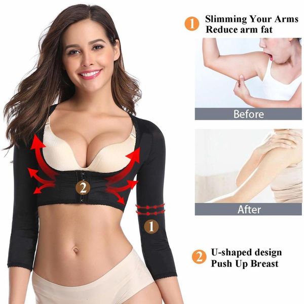 shapewear arm shaper posture slim corrector back shoulder braces support belt long sleeve women cardigan corset for posture
shapewear arm shaper posture slim corrector back shoulder braces support belt long sleeve women cardigan corset for posture