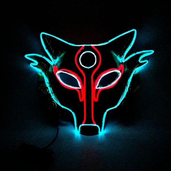 хэллоуин 2019 wolf el wire light up маска верхняя половина лица крытые для halloween masquerade партии cosplay костюм аксессуары dr6
хэллоуин 2019 wolf el wire light up маска верхняя половина лица крытые для halloween masquerade партии cosplay костюм аксессуары dr6