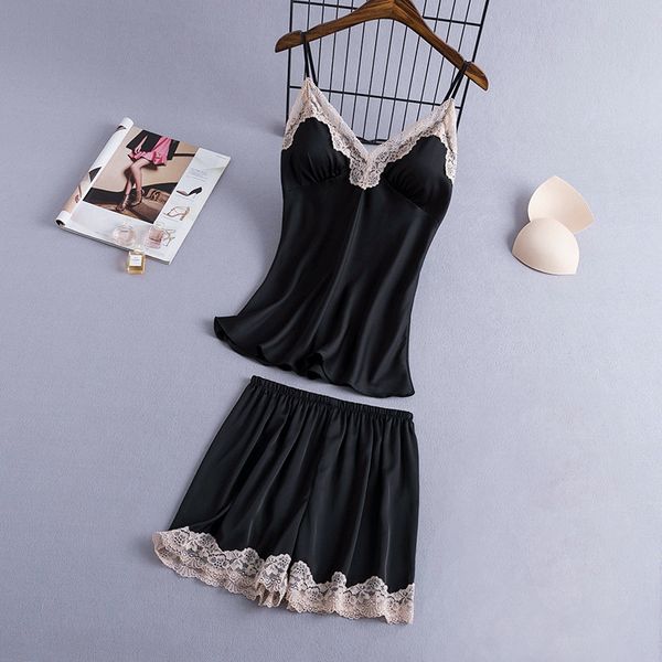 nightdress women sleepwear v-neck gown suspender short pants pajamas sleeveless nightgown sleepshirt summer robe pyjama, Black;red
nightdress women sleepwear v-neck gown suspender short pants pajamas sleeveless nightgown sleepshirt summer robe pyjama, Black;red
