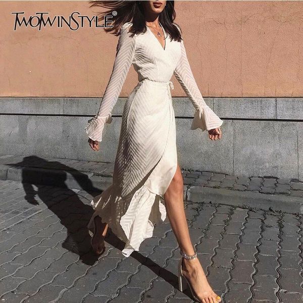 twotwinstyle элегантный длинные белые платья женский v шеи flare с длинным рукавом кружева платье для женщин мода 2018 осень одежда, Black;gray
twotwinstyle элегантный длинные белые платья женский v шеи flare с длинным рукавом кружева платье для женщин мода 2018 осень одежда, Black;gray