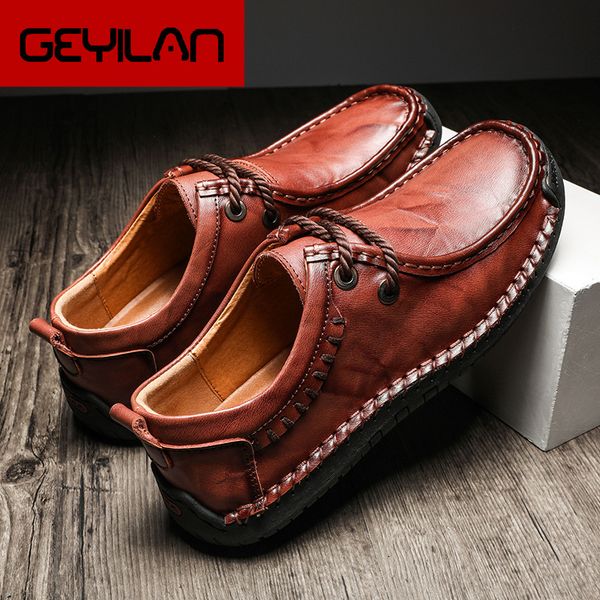genuine leather men casual shoes retro lace up sneakers male handmade low-men shoes british style male leather sneakers, Black
genuine leather men casual shoes retro lace up sneakers male handmade low-men shoes british style male leather sneakers, Black