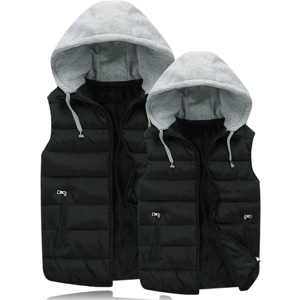 lovers vests women hooded thickening waistcoat men outerwear plus size 2019 autumn winter, Black;white
lovers vests women hooded thickening waistcoat men outerwear plus size 2019 autumn winter, Black;white