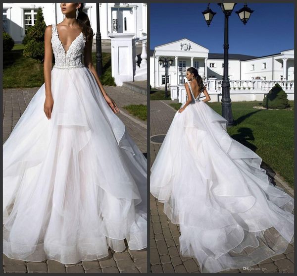 white organza a line v neck wedding dresses beach 2020 vestidos de novia plus size wedding gown lace applique
white organza a line v neck wedding dresses beach 2020 vestidos de novia plus size wedding gown lace applique